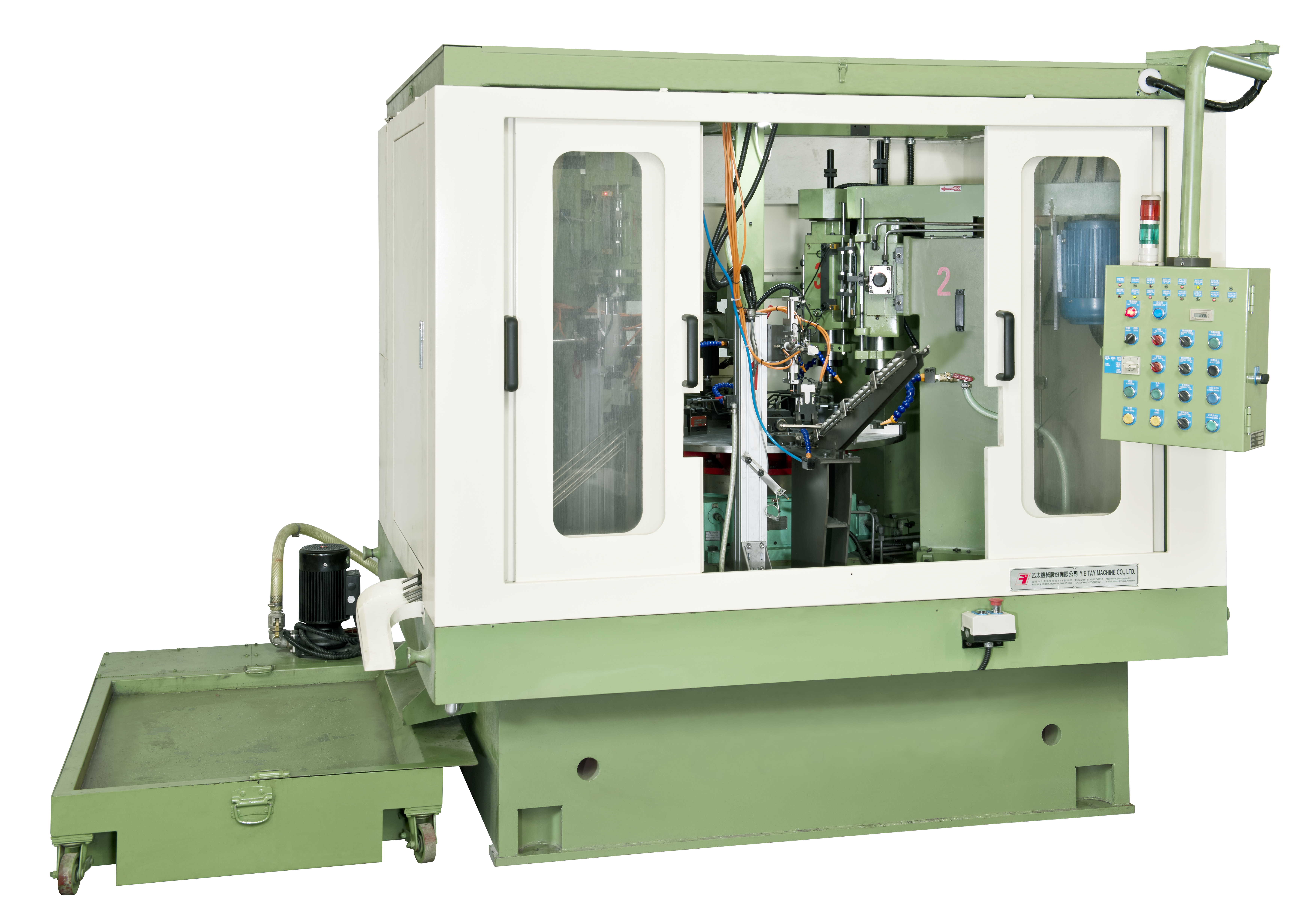 Auto metal joint processing machine