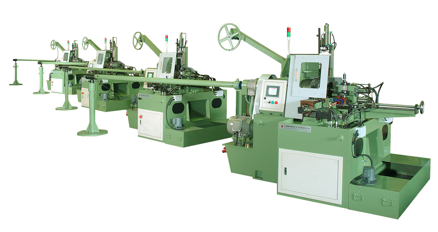 Auto Nipple Threading Machine